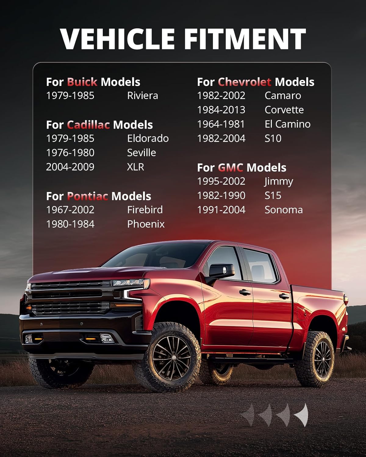 EVIL ENERGY 5x4.75 to 5x4.5 Wheel Adapters 1 inch Compatible with Chevy 2010-2024 Camaro, 5x120.65mm to 5x114.3mm 5 Lugs 74.1 mm Hub Bore M12x1.5 Studs Black, Not Hubcentric - Image 3