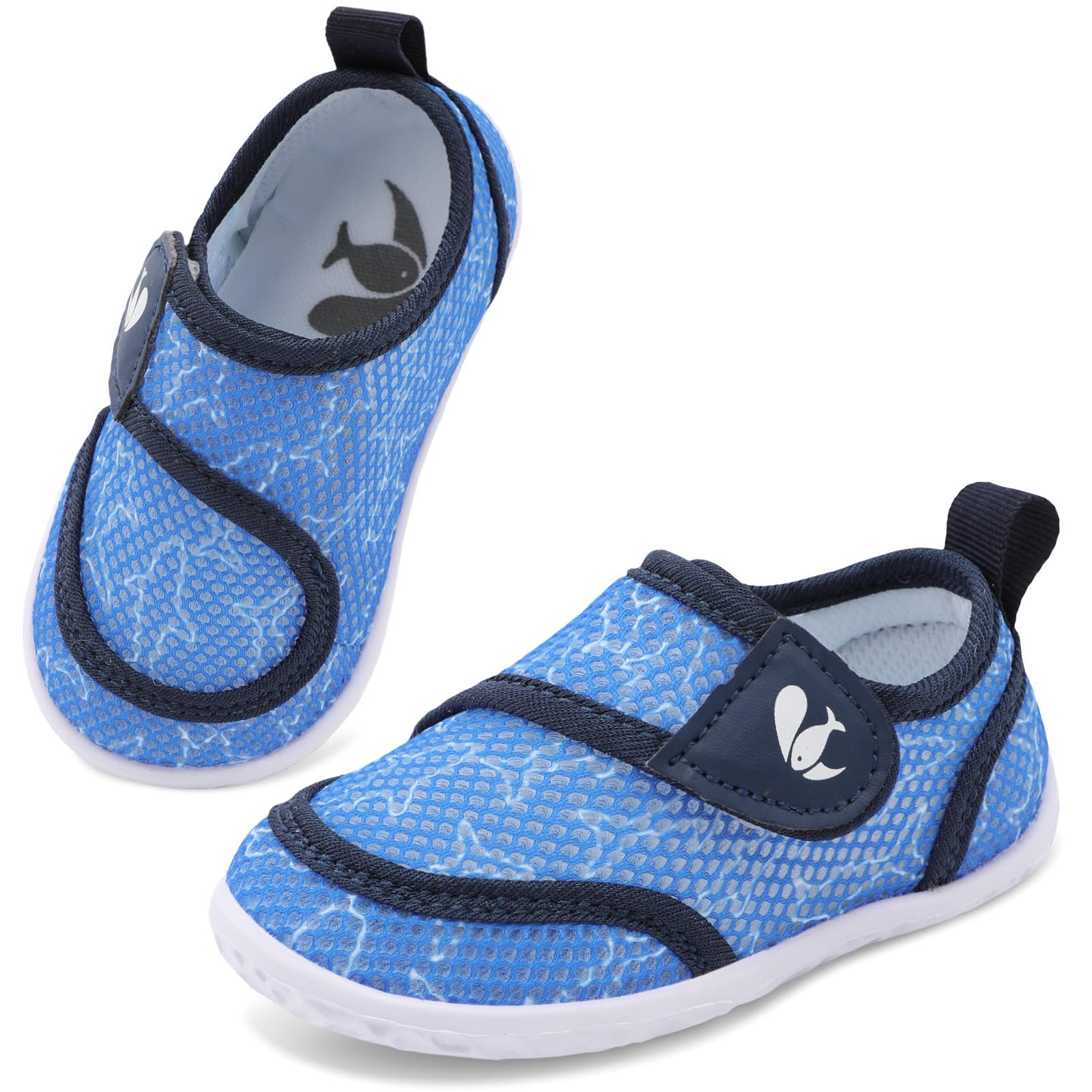 FEETCITY Toddler Water Shoes Boys Girls Swim Shoes Quick Dry Kids Aqua Socks Barefoot for Beach Swimming Pool