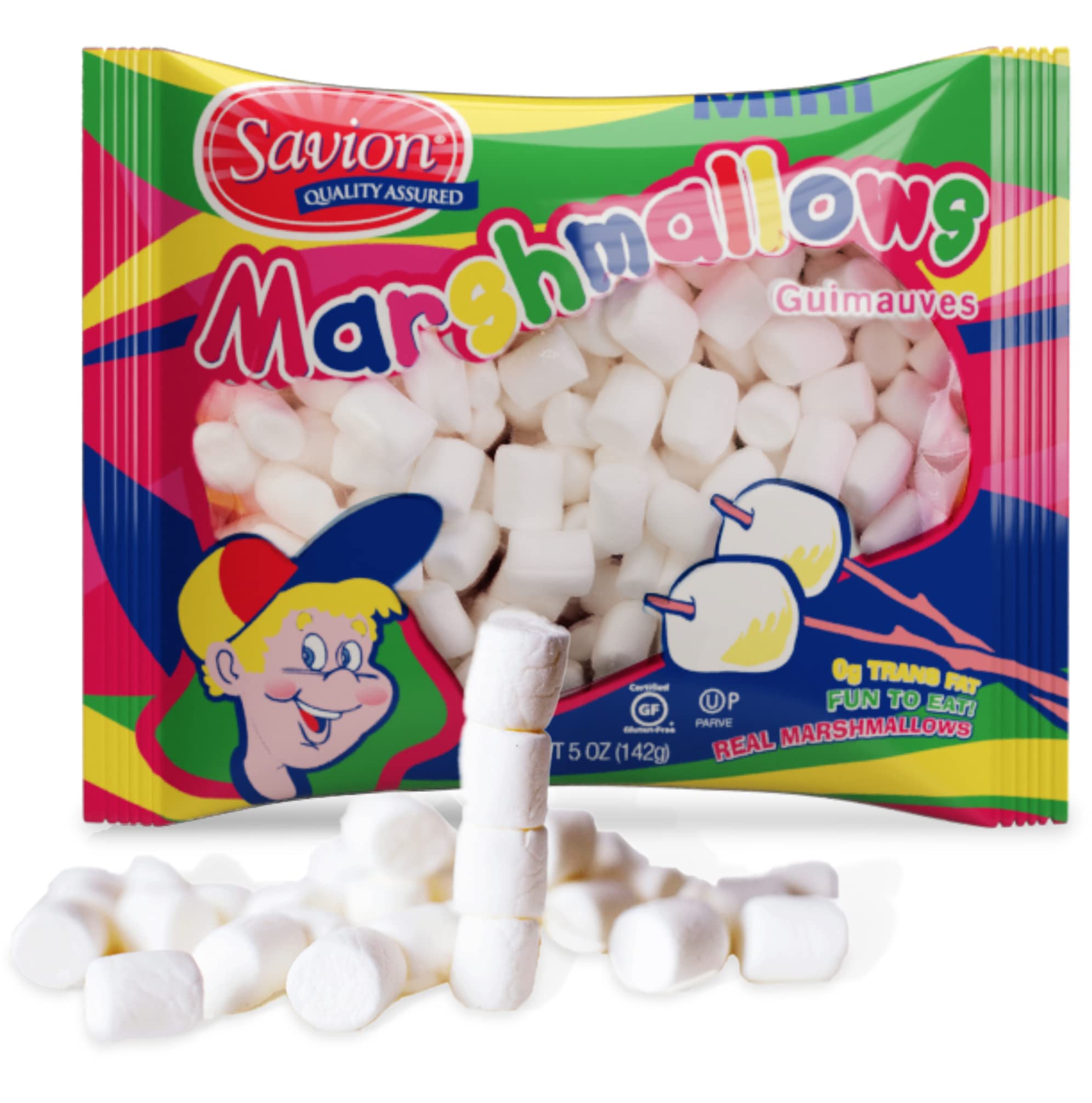 Buy Savion Mini White Marshmallows, 5oz Bag Meat Free, Gluten Free