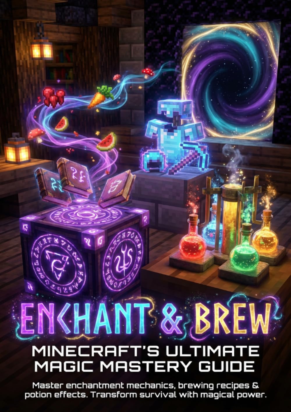 Enchant & Brew: Minecraft's Ultimate Magic Mastery Guide: Master enchantment mechanics, brewing recipes & potion effects. Transform survival with magical power.