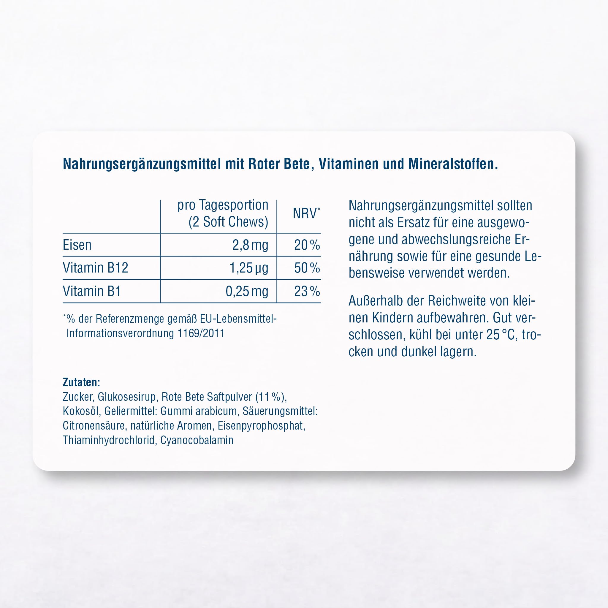 Rote Power [120 Stück] - Rote-Bete-Dragee mit Vitamin B1 für eine normale Herzfunktion*. Laborgeprüft, vegan, gluten- und laktosefrei. Mit fruchtigem Açaí-Geschmack - Made in Switzerland