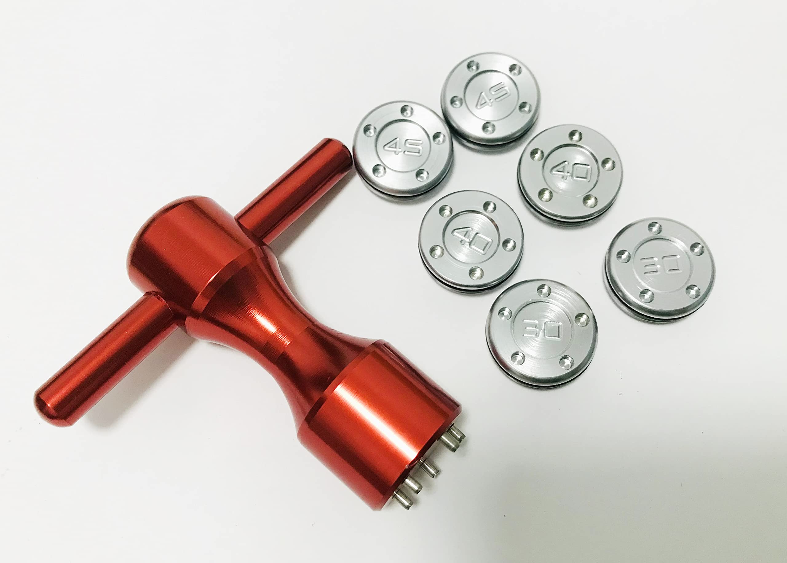 2pc Golf Weight Compatible with Titleist Scotty Cameron Newport Golo Futura Squareback (2 Piece 40g)