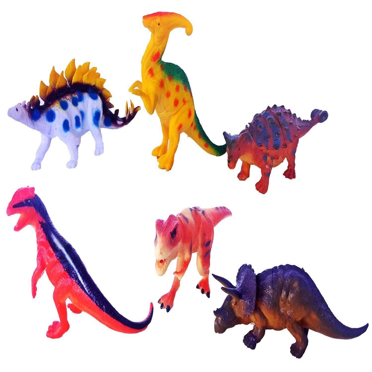 Zabawka zwierzę zestaw dinozaurów Montesorri zestaw 6 dinozaurów