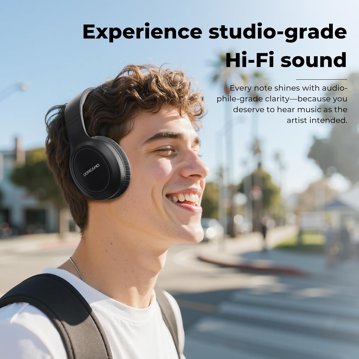 Headphones Wireless Over Ear , 70 Hours Playtime Bluetooth Headphones Built-in Microphone, Foldable Lightweight Headset with Bluetooth 5.4, HiFi Stereo Sound for PC Cellphone Travel Office (Black) 3 713wkJsMezL. AC SL1500