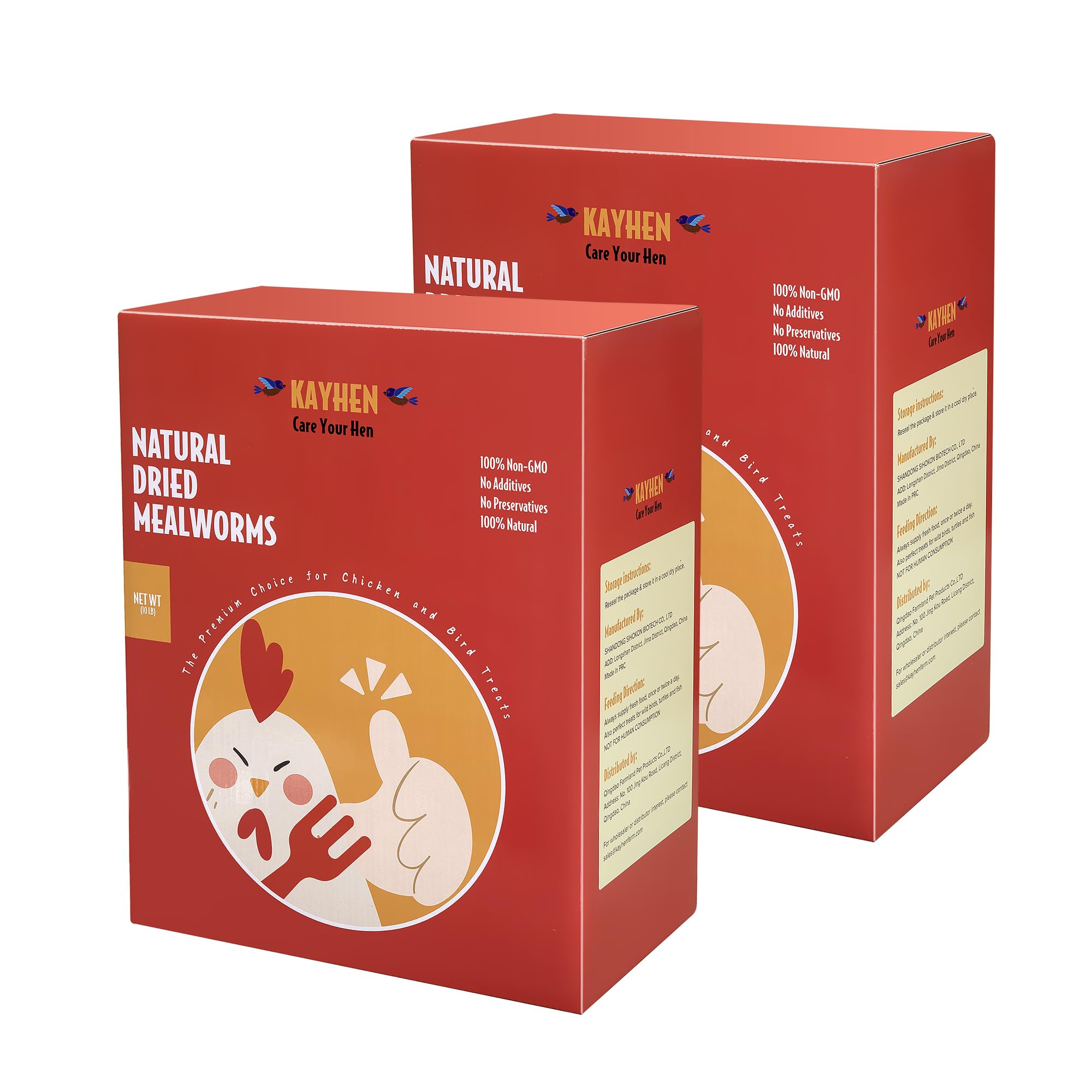 Dried Mealworms for Chickens 20LB Meal Worms for Laying Hens Wild Birds