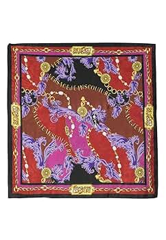 VERSACE JEANS COUTURE Multi/Gold Charm Link Baroque Print