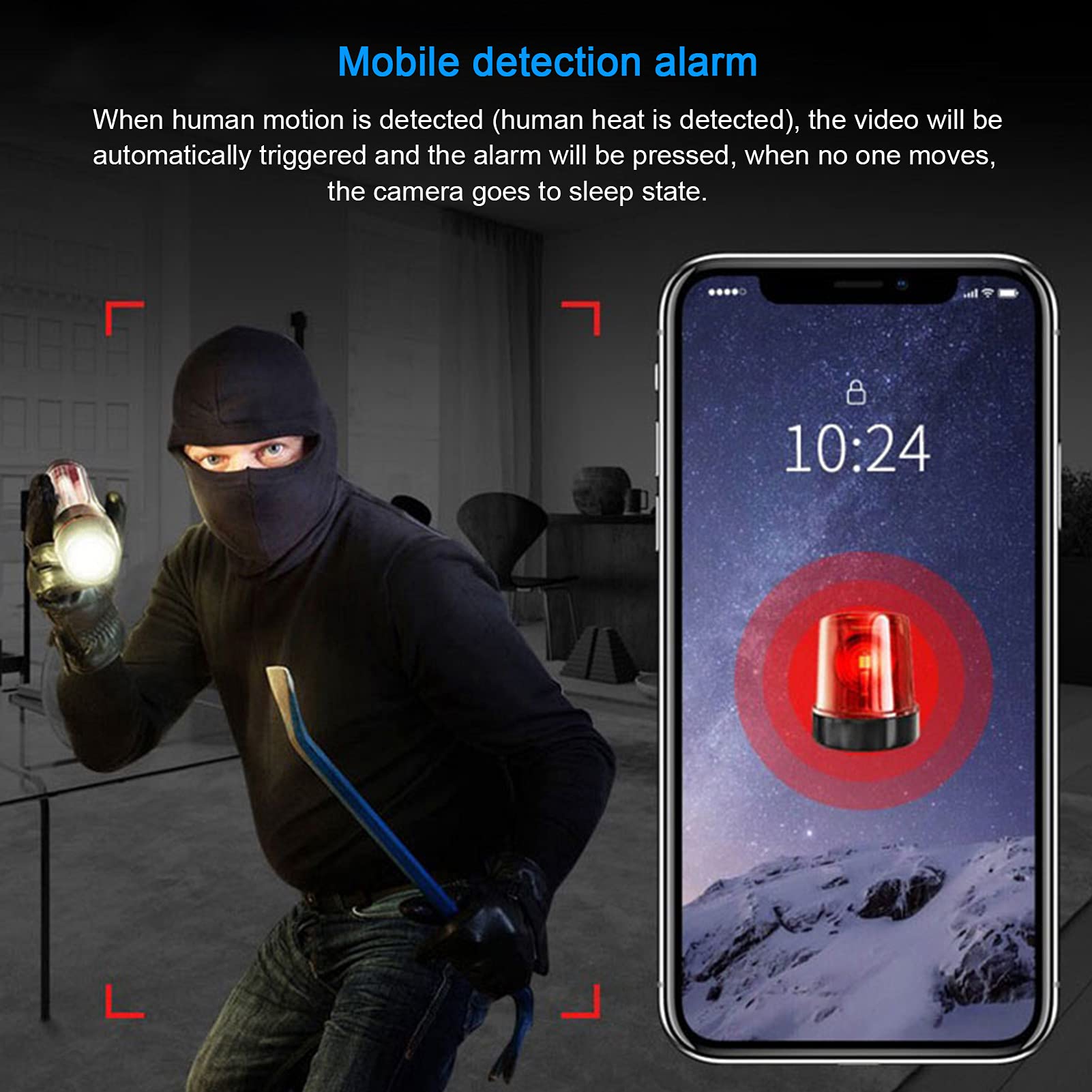 SQ23 Action Camera 1080P 30FPS, 20 M wasserdichte Unterwasserkamera, DVR mit, WiFi-Sportvideokamera mit 170 ° Weitwinkel für IOS,