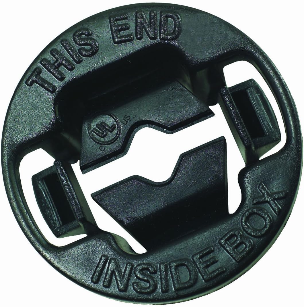 Hubbell-Raco 4714 THE INSIDER 1/2-Inch Trade Size Nonmetallic Sheathed Cable Connector, 100-Pack