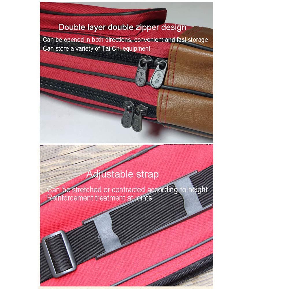 Borsa Per Spada Taichi E Bokken - Doppio Strato, Tasche Multiple, Trasporto Comodo - Foto 6
