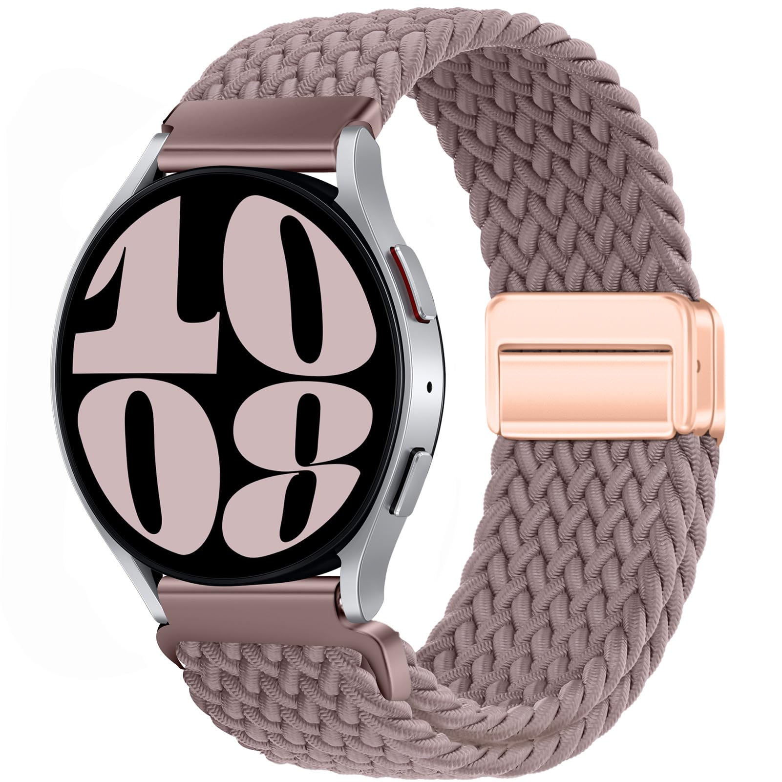 20mm Magnetic Band Compatible With Samsung Galaxy Watch 4 5 6 7 40mm 44mm/Watch 4 6 Classic 42mm 46mm 43mm 47mm/Watch 5 Pro 45mm/Watch 3 41mm/Active 2