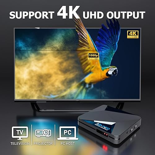 Miniatura 5 de Bearway Retro Game Console Super Console X2 Pro100000Classic Video Games60EmulatorsEmuELEC45Android90 SystemsCoreEMultiplayer2 Wireless controllers