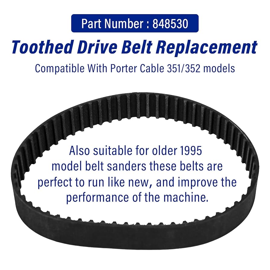 Amazon.com: Sander Toothed Drive Belt Compatible With 848530