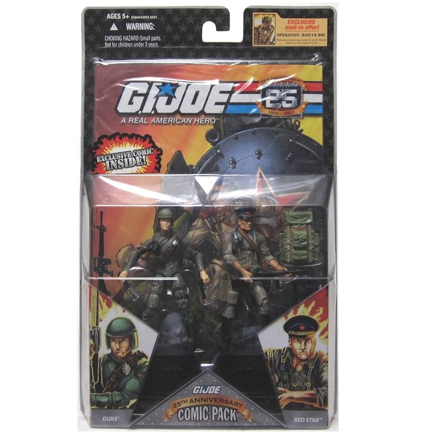 GIJOE 2体 GIジョー オマケ付き Amazon.co.jp: GIジョー 25th 2パック #01 デューク & レッド