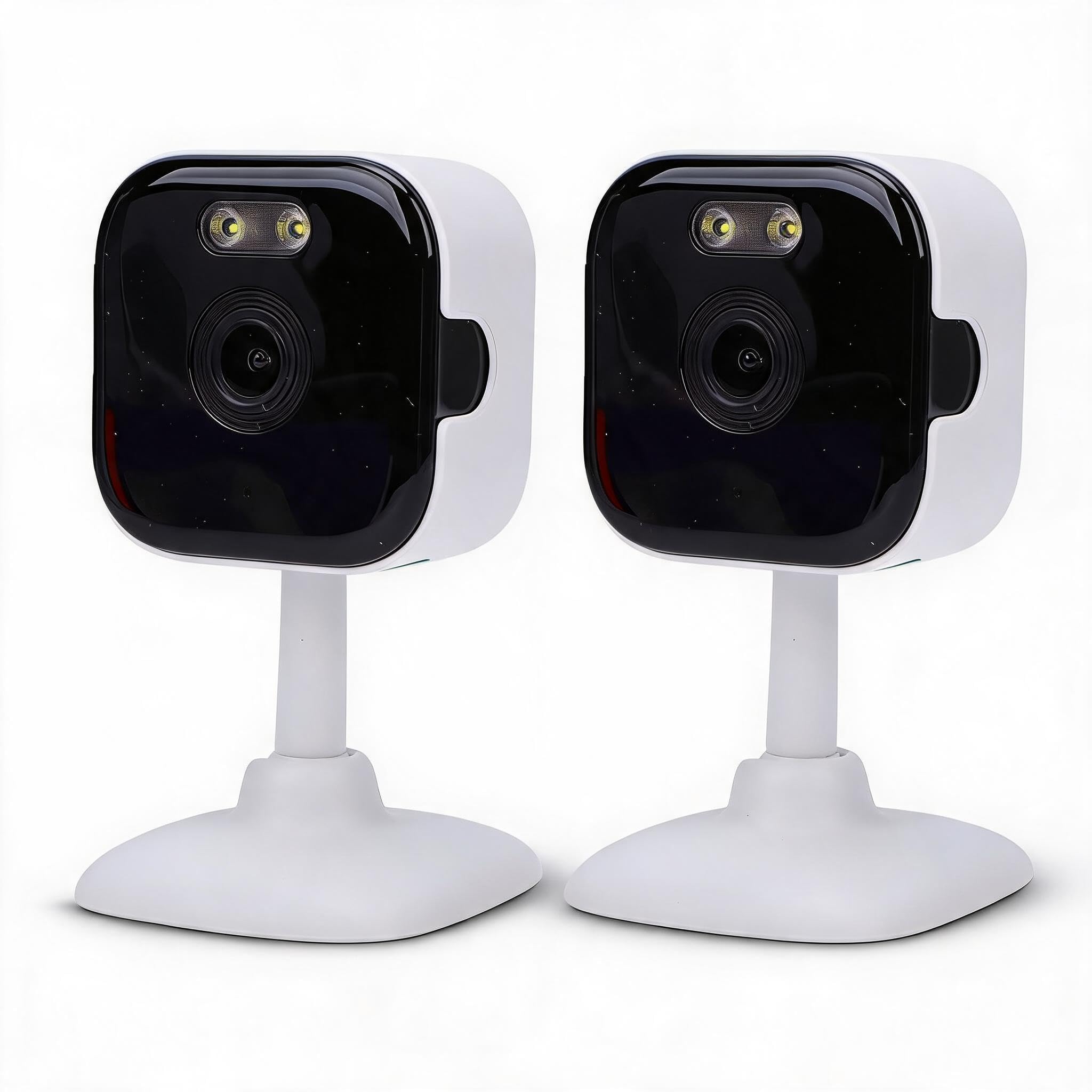 Sxhlseller Kamera Bezpieczeństwa WiFi w Pomieszczeniach, Monitor dla Dziecka 2K HD do Nadzoru Domowego, Dwuzakresowy Noktowizor z Dźwiękiem Detekcji Ruchu PIR