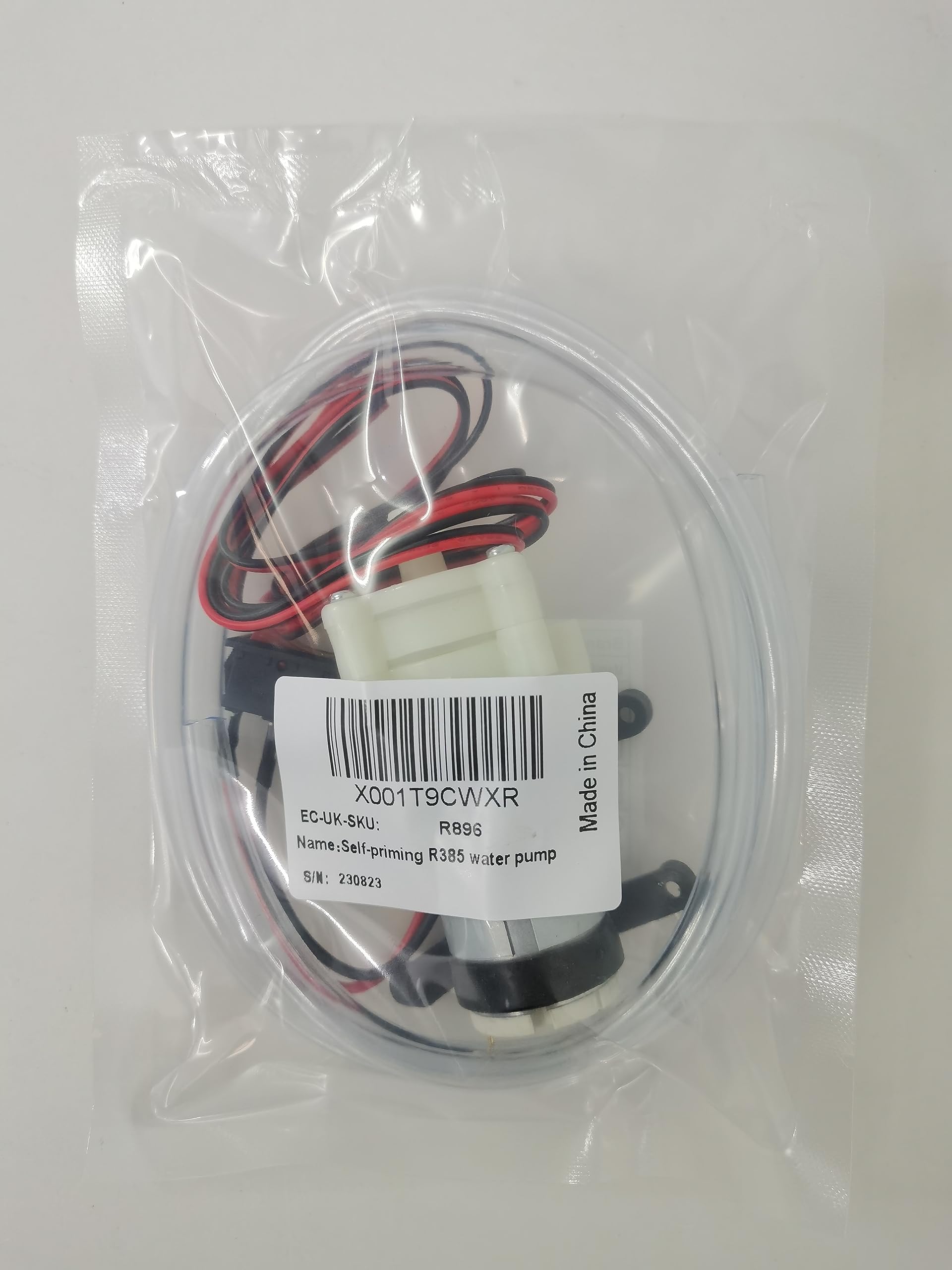 RUNCCI-YUN Mini pompe à amorçage automatique DC 6 V-12 V R385 pour aquarium, aquarium, machine à thé et refroidissement par eau – Pompe électrique à membrane micro vide