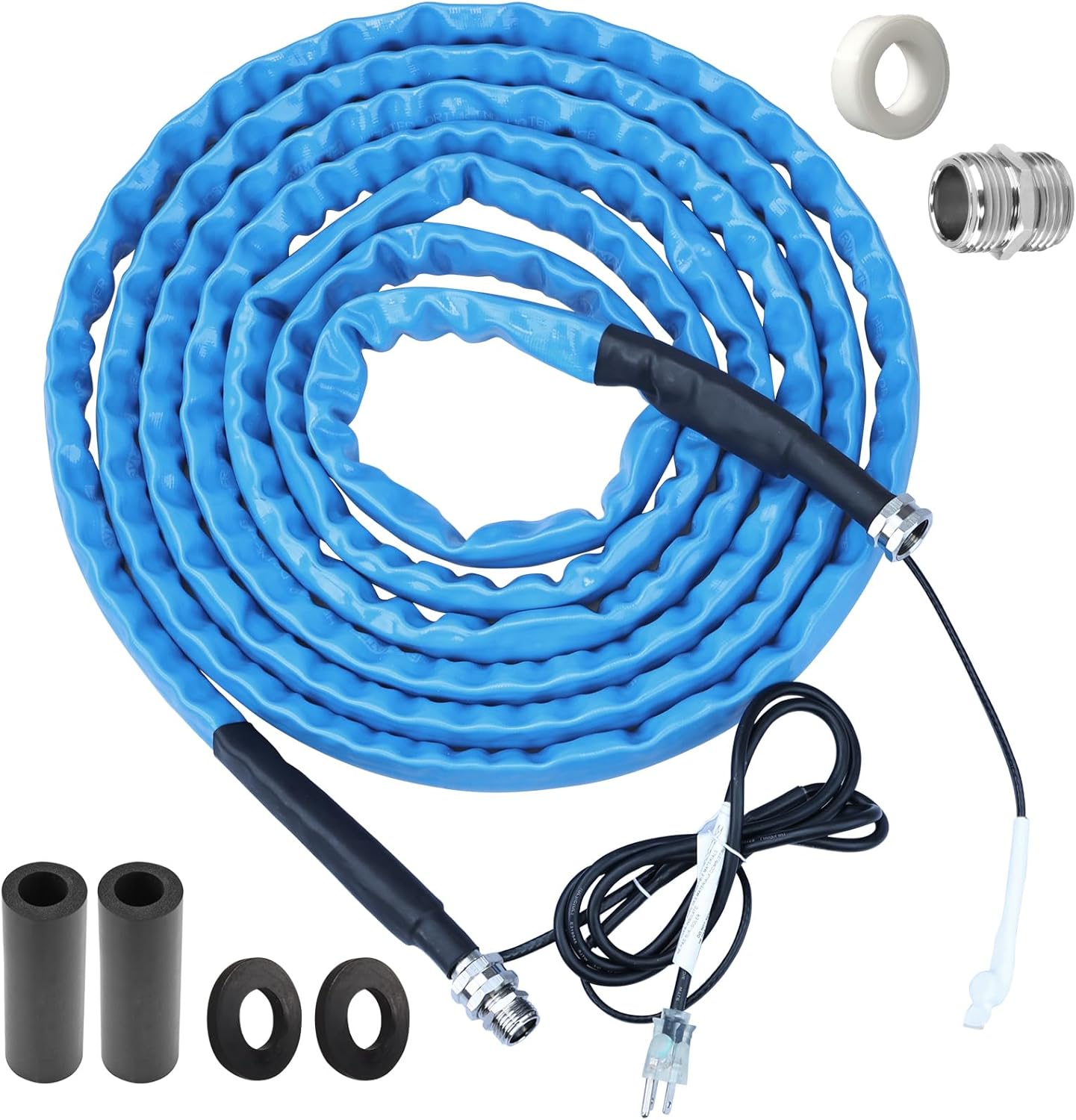 RVMATE Heated Water Hose for RV 35FT, 20 ℉ Antifreeze Heated RV Water Hose with