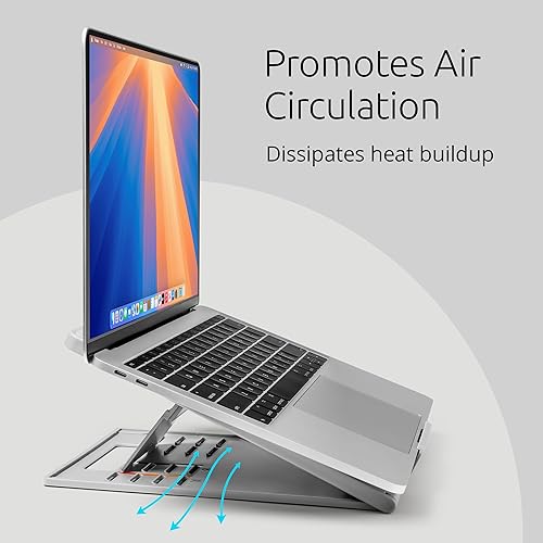 Miniatura 5 de Kensington SmartFit Easy Riser Go - Elevador ergonómico ajustable para portátiles de hasta 14 pulgadas (K50421WW)