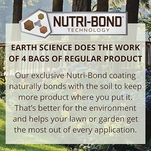 Miniatura 5 de Earth Science Lima de acción rápida con tecnología de reducción de escorrentía Nutri-Bond - Potenciador de fertilizantes - Elevar el pH del suelo -