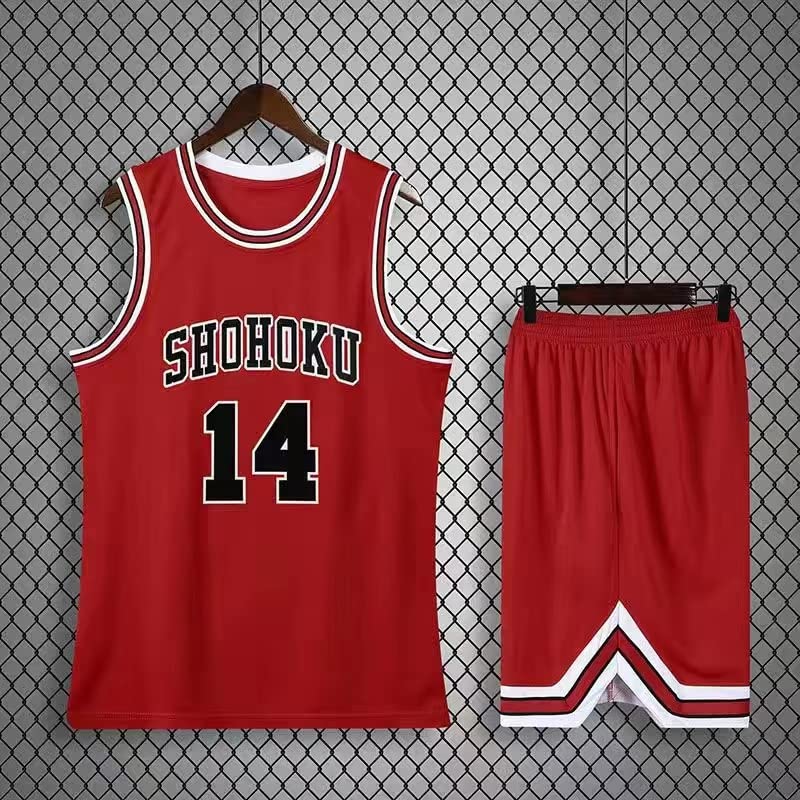 Amazon.co.jp: ユニフォーム スラムダンク 背番号 Tシャツ 半袖 上着と