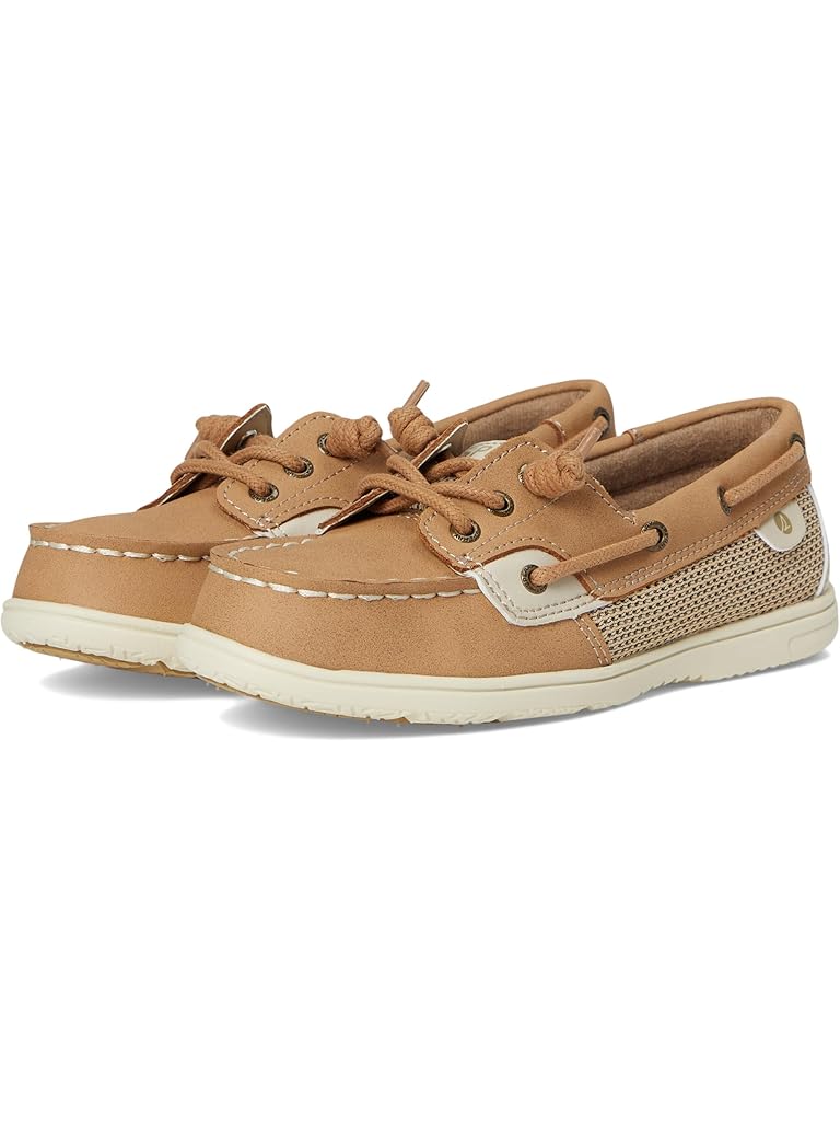 Bone Sperry Shoresider 3-Eye (Little Kid/Big Kid)