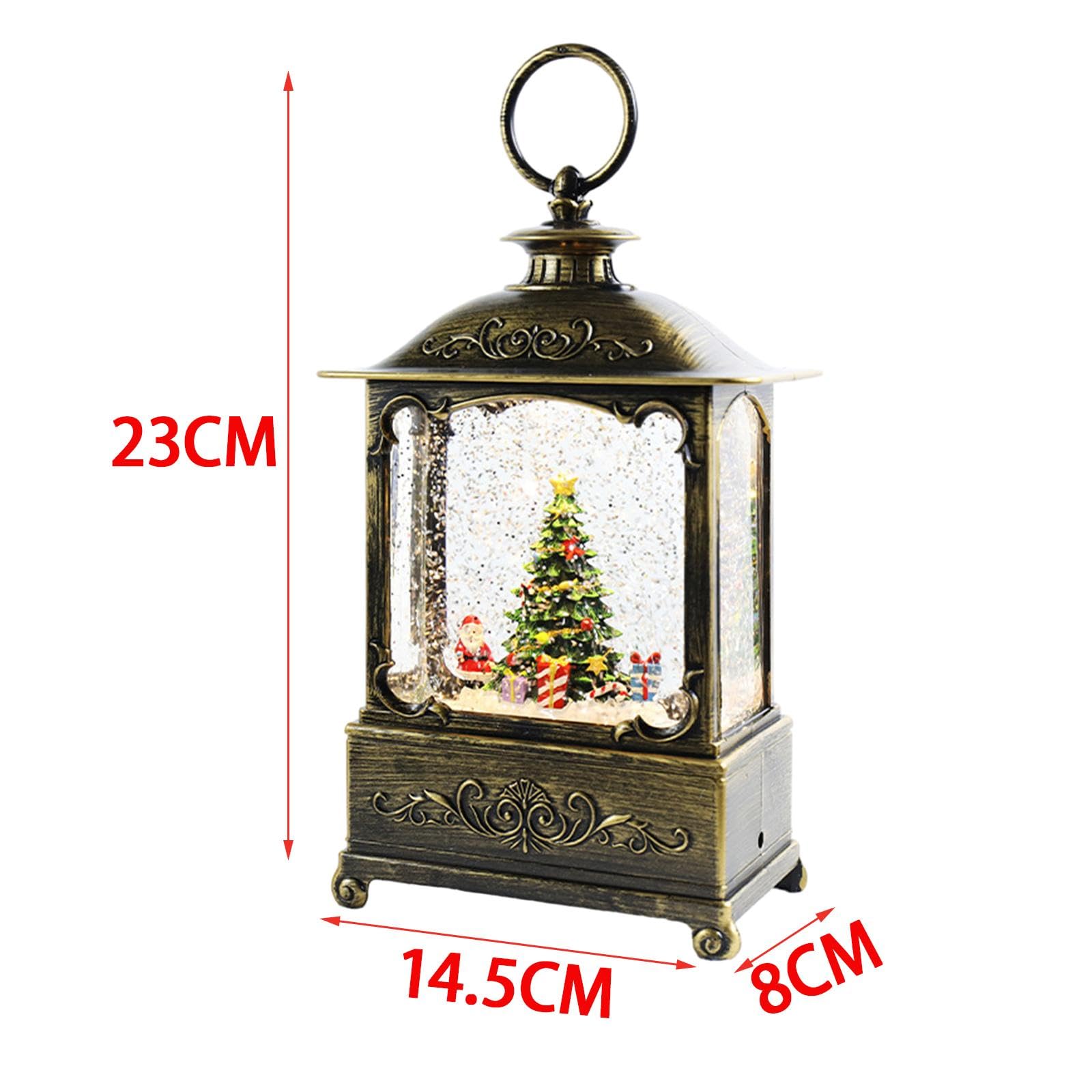 Weihnachts Spieluhr Tischdekoration, Laternenlicht, Kreative Bastelideen, Spieluhr