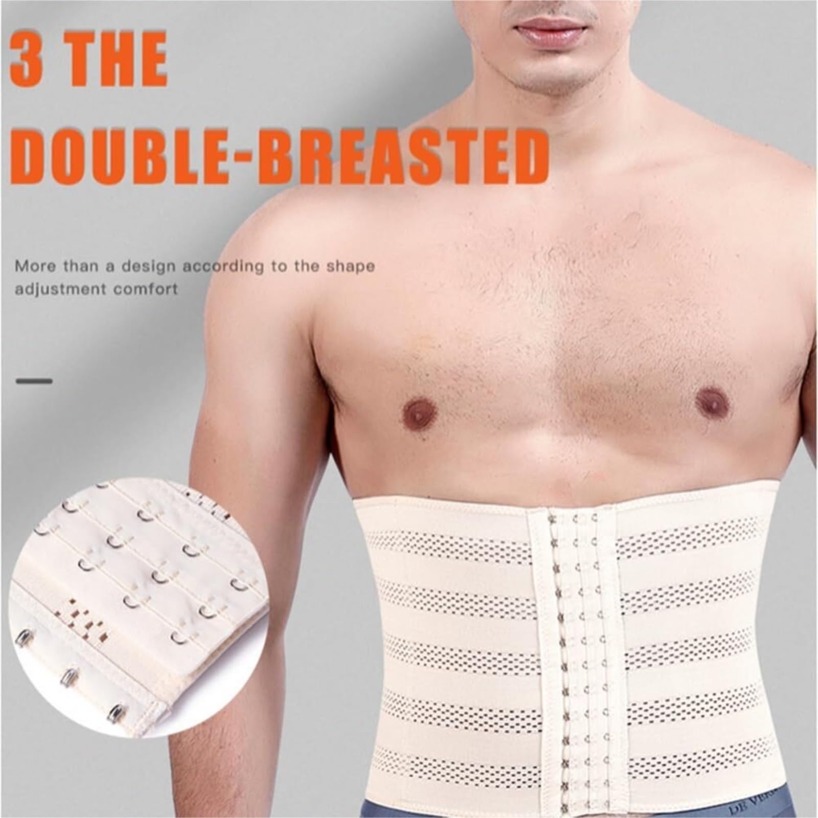 Faja Lumbar Faja Moldeadora De Abdomen, Faja De Compresión para Adelgazar El Abdomen, Faja para Hacer Ejercicio, Faja Deportiva, Faja Adelgazante Corporal Cinturón Apoyo Lumbar(Black,Large)