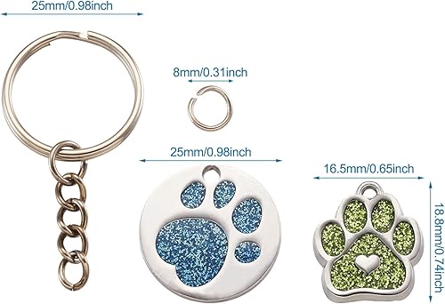 Miniatura 6 de Mega Pet llavero kit con colgantes