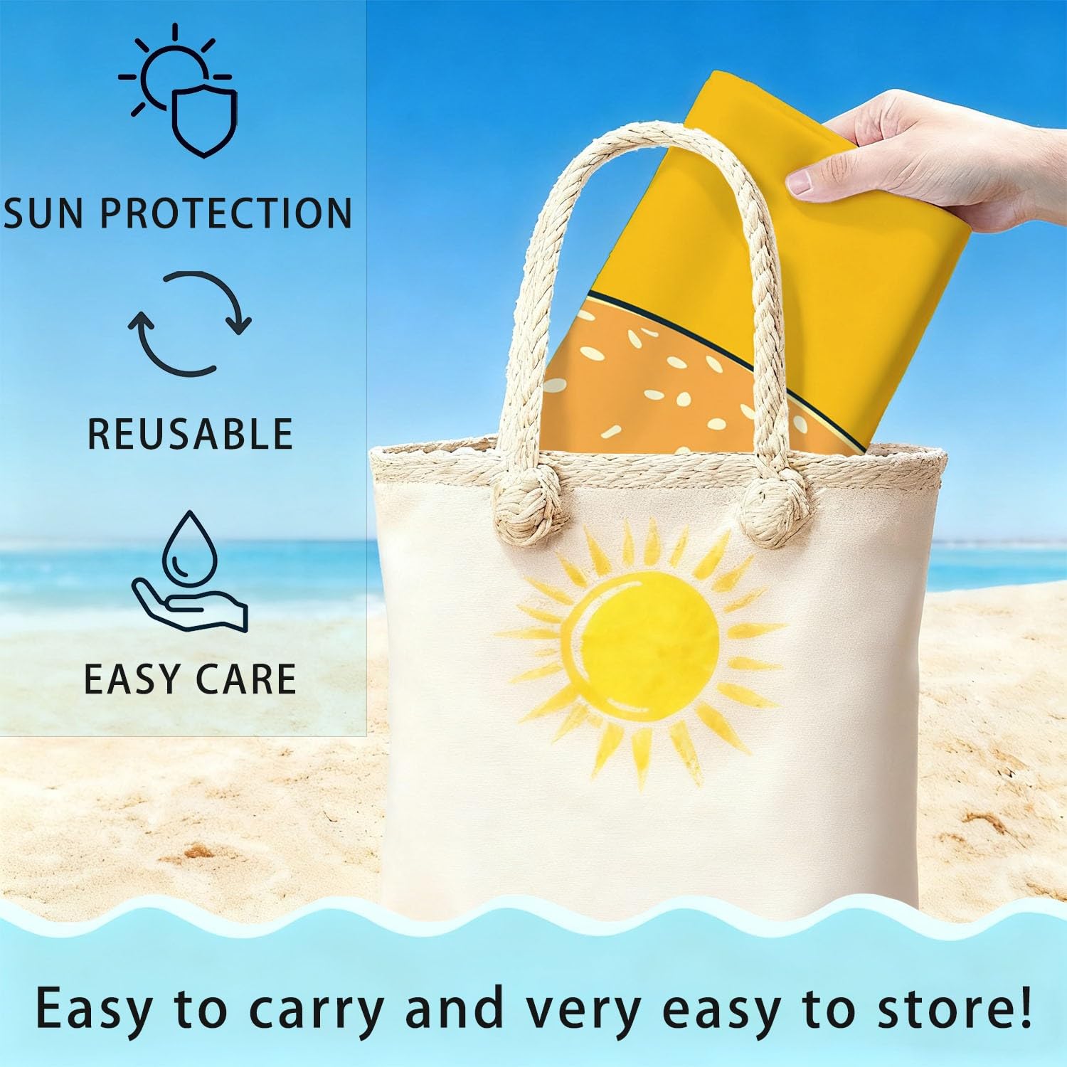 Générique Grande Serviette de Plage 180 x 100 CM,Drap de Plage Microfibre,Couverture de Plage Absorbante Rapide pour Amusant, Flat-Lay, Nourriture Cheeseburgers