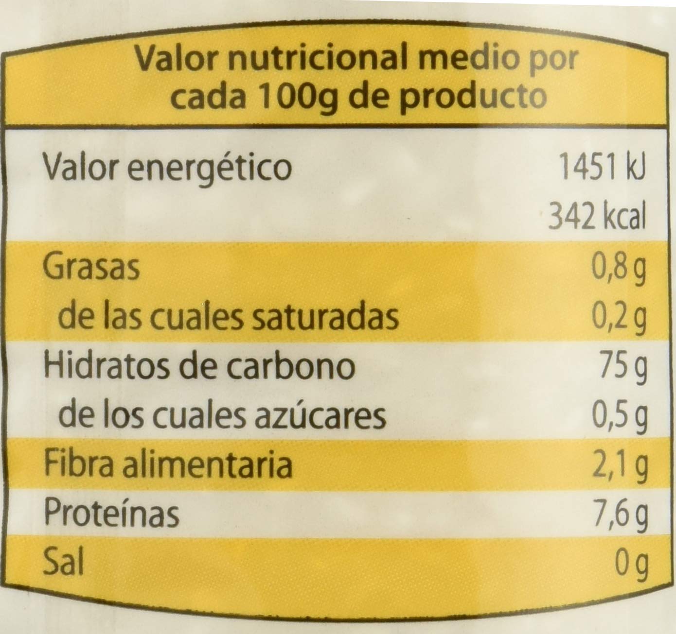 Dacsa Arroz Blanco Redondo - Paquete de 6 x 1000 gr - Total: 6000 gr
