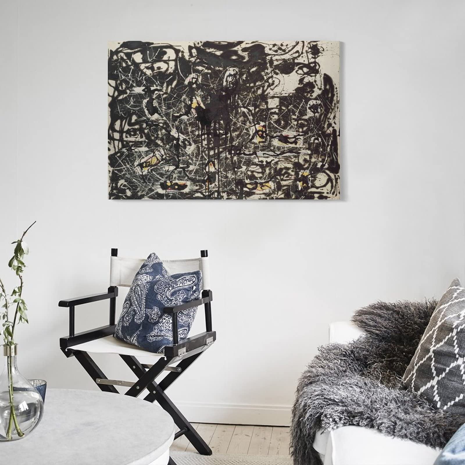 Jackson Pollock Yellow Islands