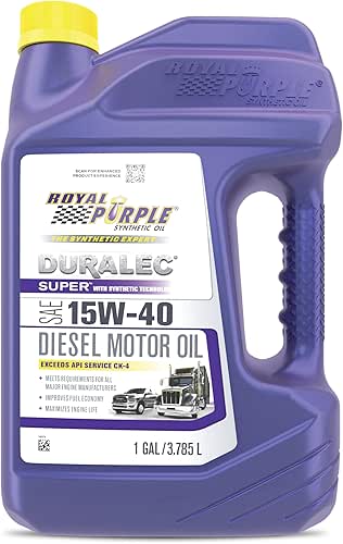 Royal Purple 04154 15W40 Oil, 1 Gallon (128 Ounces)