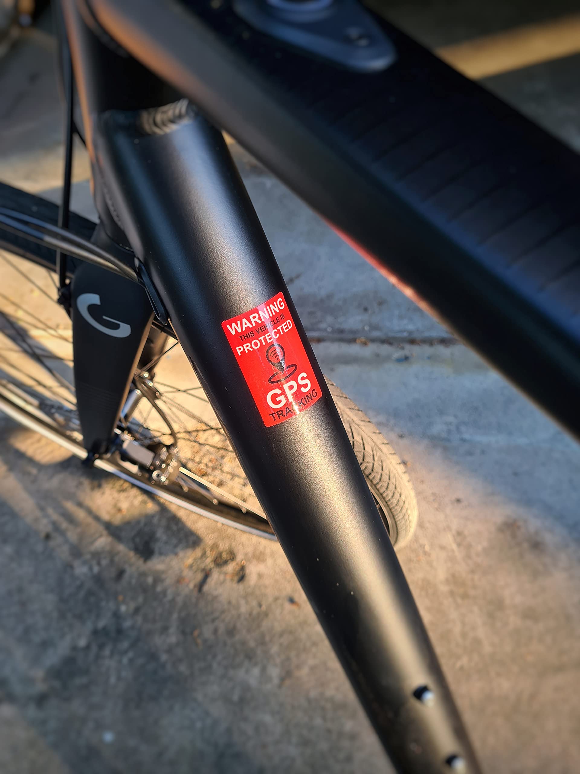 4x GPS TRACKING Adesivi Sicurezza Protected Tuning Moto Bicicletta Auto 4x GPS TRACKING Adesivi Sicurezza Protected Tuning Moto Bicicletta Auto
