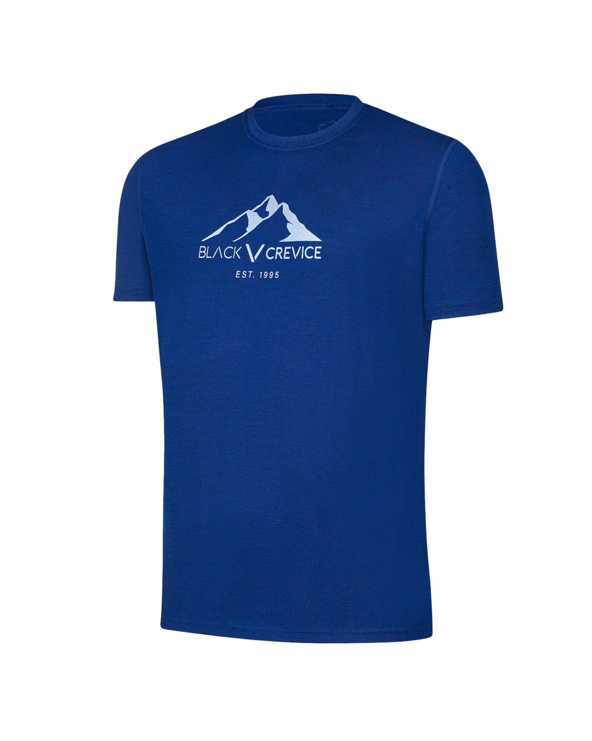 Black Crevice Herren Merino T-Shirt
