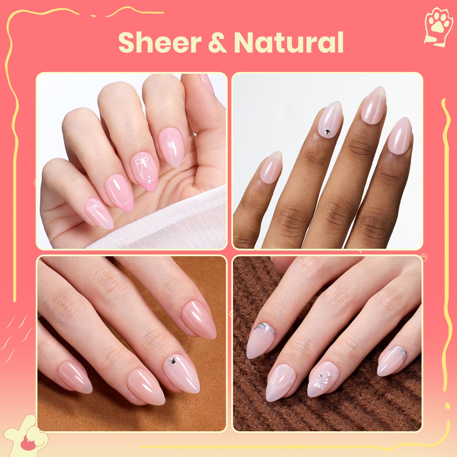 Beetles Soft Gel Nail Tips for At-Home Nail Extensions