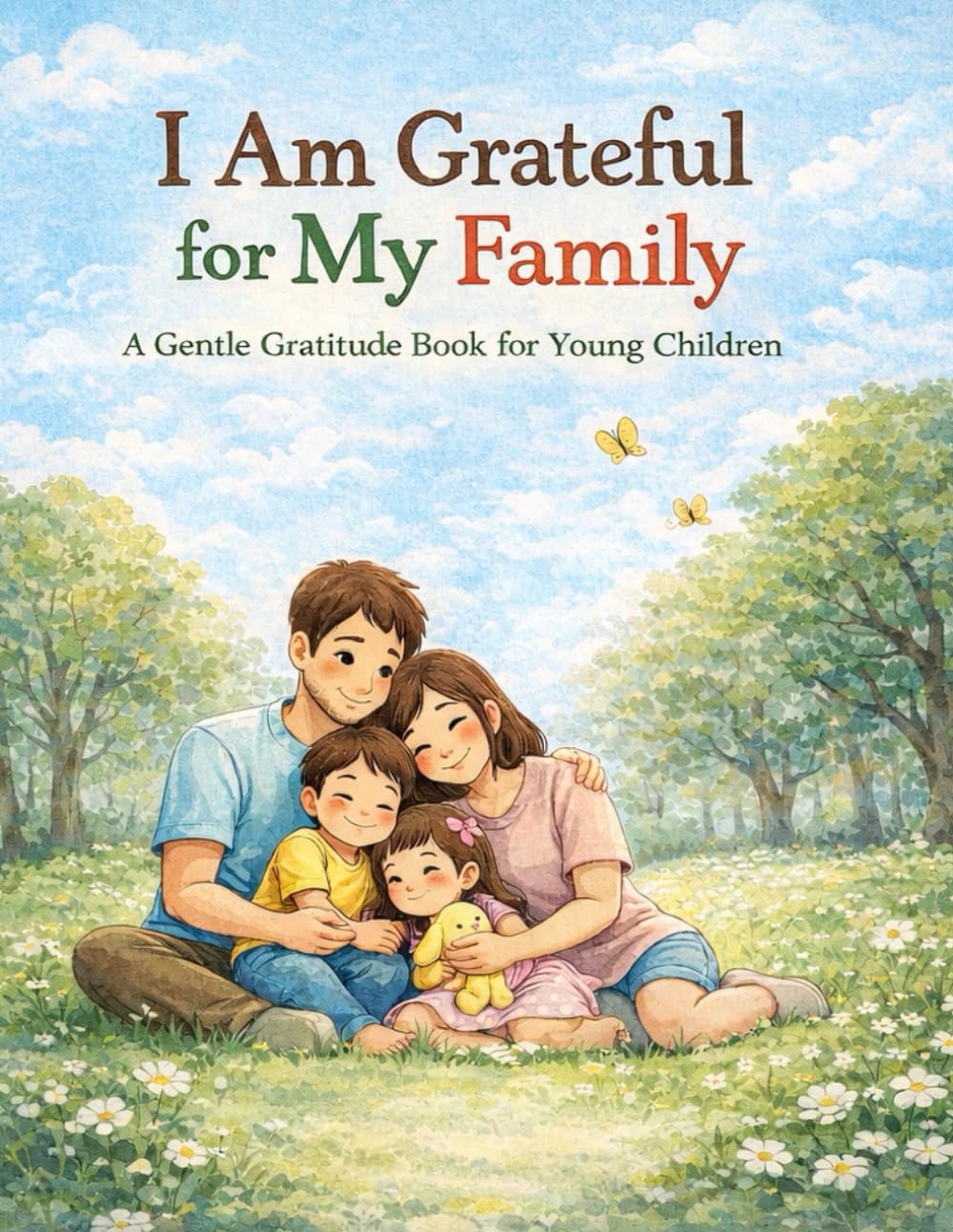 I Am Grateful for My Family: A Gentle Gratitude Book for Young Children (Little Leap Affirmation Series)