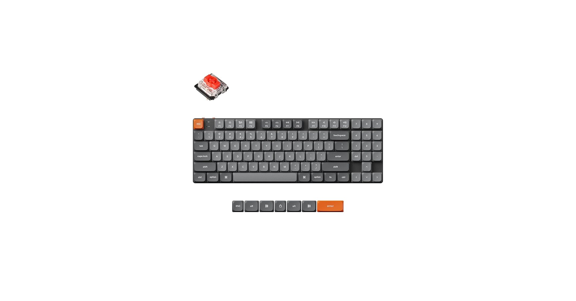 【Keychron】キークロン K13 Max メカニカル キーボード Keychron K13 Max QMK/VIA ワイヤレス カスタム・メカニカル