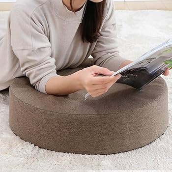 Amazon.co.jp: フロアクッション 円形 低反発 高反発 クラスアップ