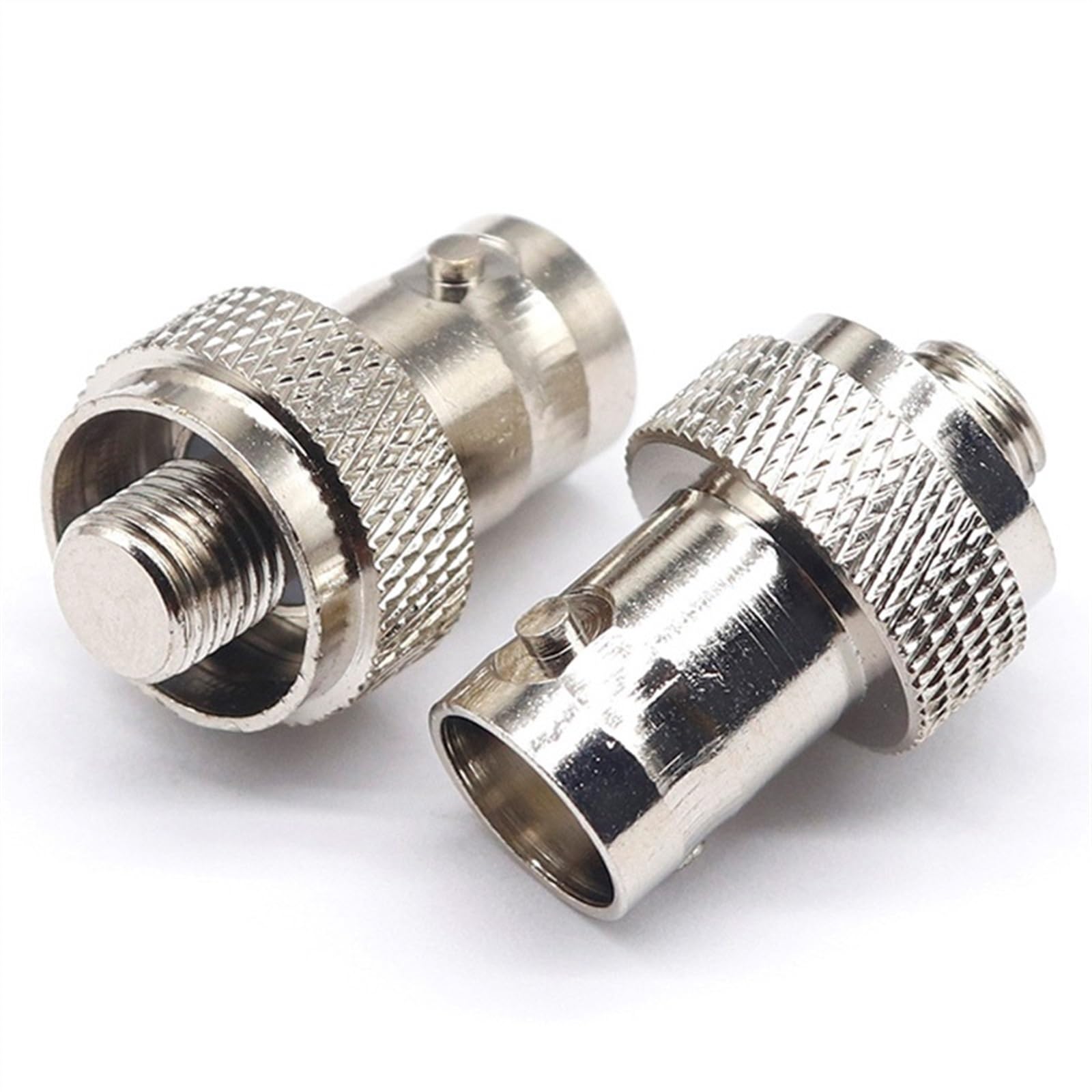 Adaptador RF BNC hembra a GP88S que soluciona fallas de conexión en pruebas de walkie-talkie