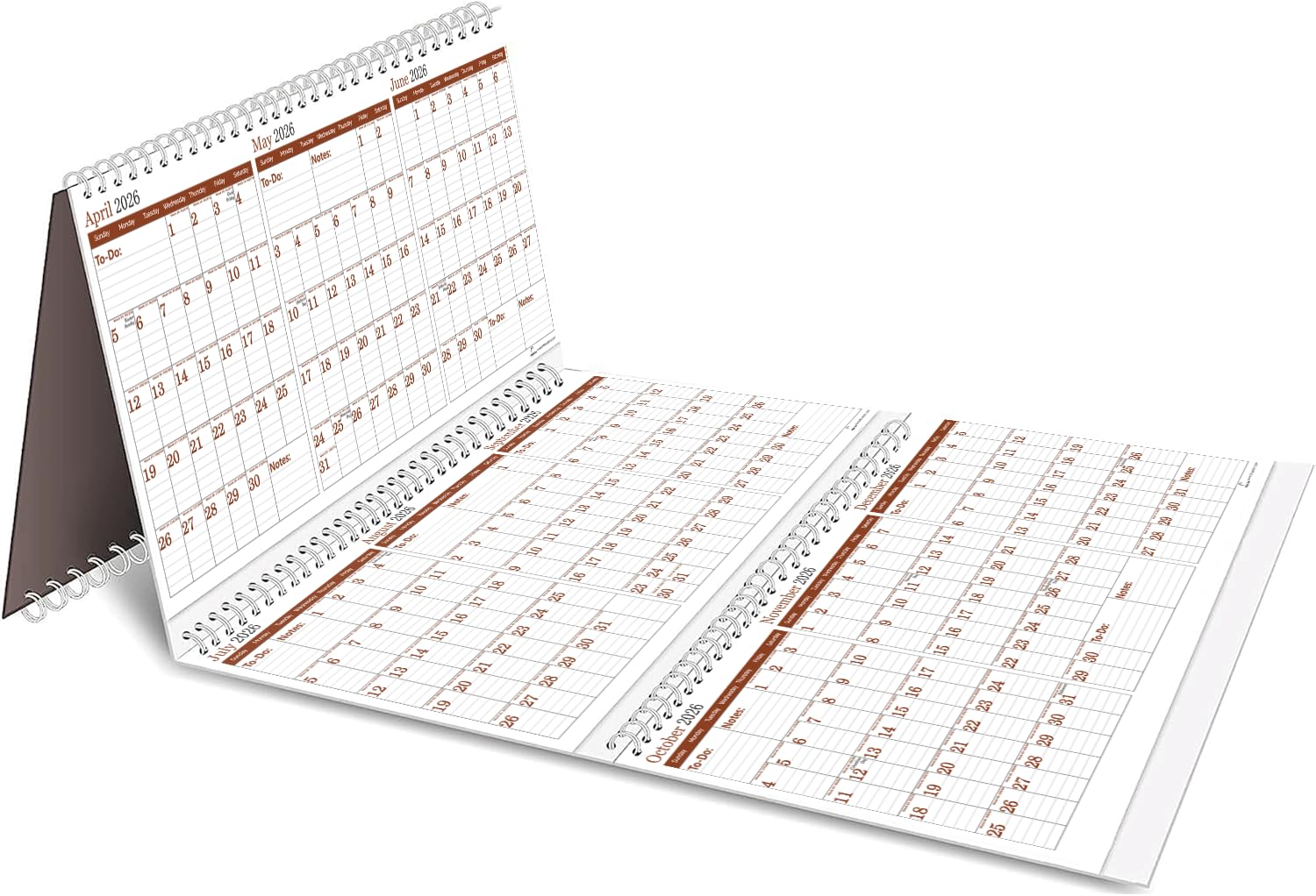 STRIVE ZEN Yearly, 3 Month, Quarterly Move a Page Calendar
