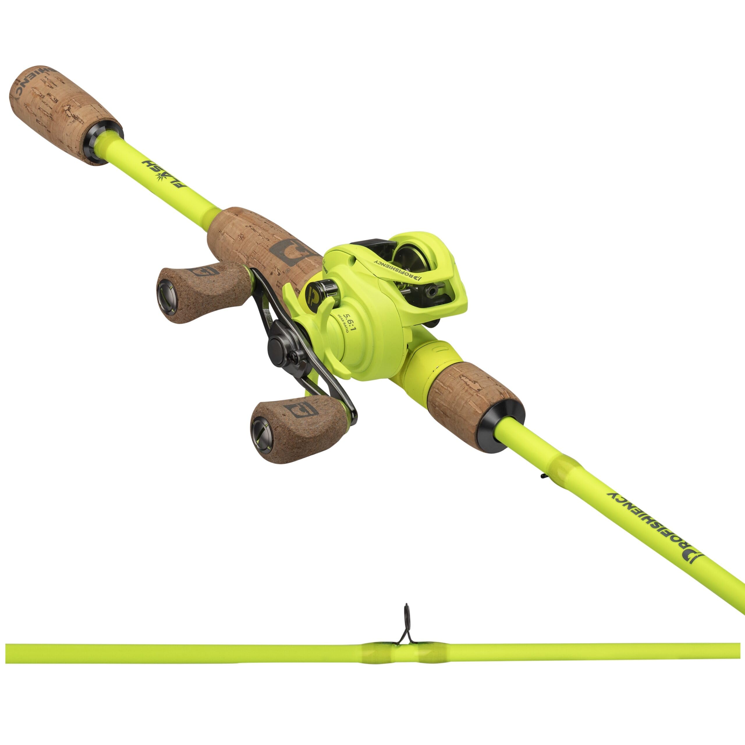 Amazon.com : ProFISHiency Next Gen Flash Baitcast Combo Fishing 5