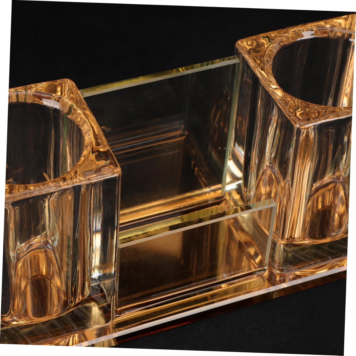 Acrylic Microphone Stand Desktop Holder Compact Mic Storage for Home Studio Ktv Karaoke Color Microphone Parts Organizer