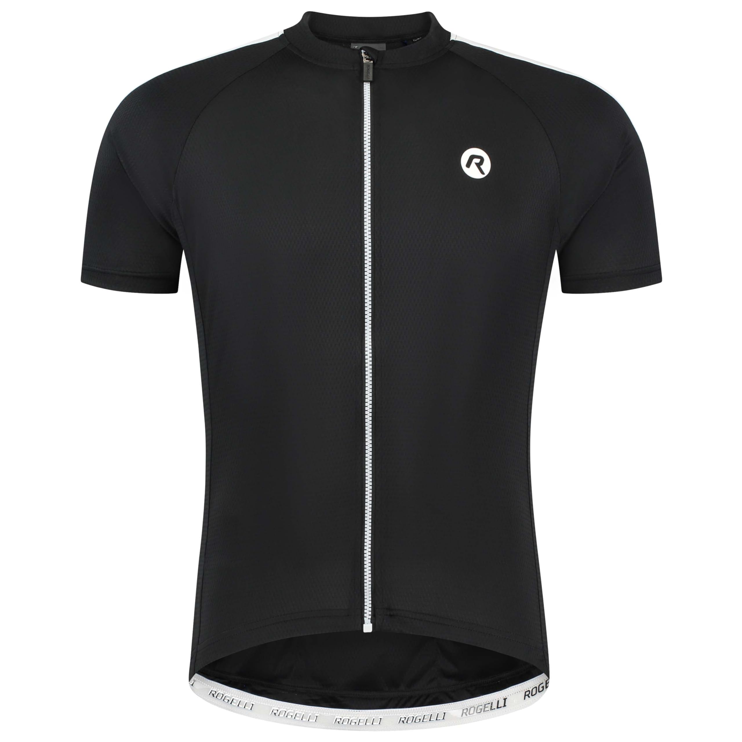 Rogelli Explore - Radtrikot Kurzarm - Herren | 4 Rückentaschen - Silikongriff - Atmungsaktiv - Rundhals - Temperatur 15 - 30 °C