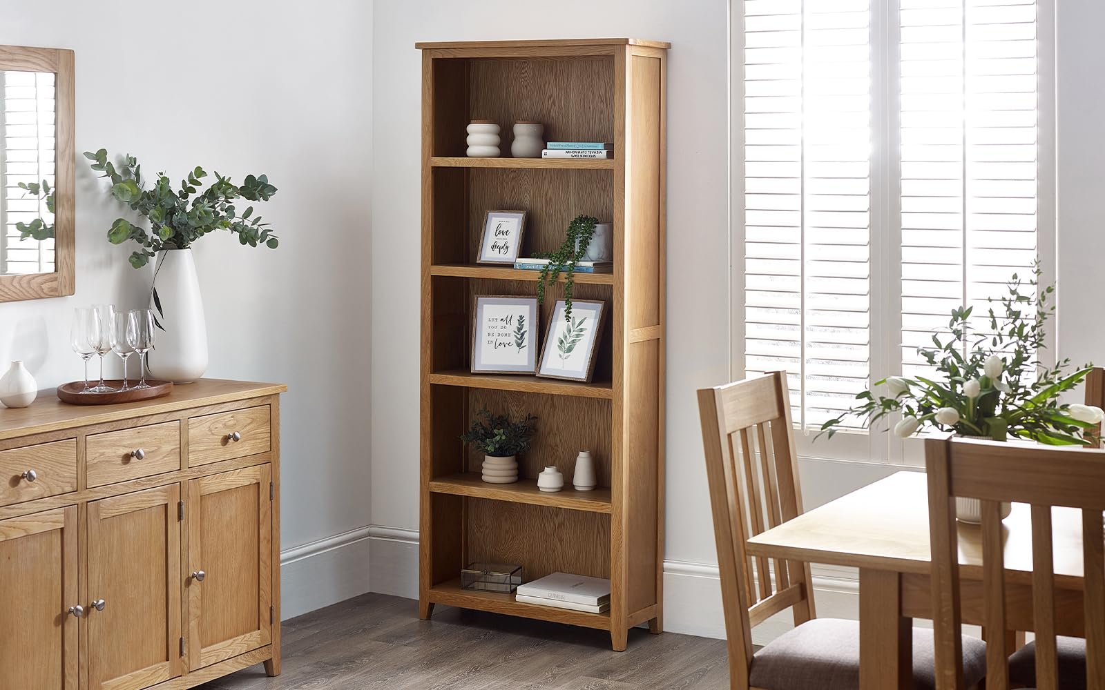 Julian Bowen Mallory Tall Bookcase