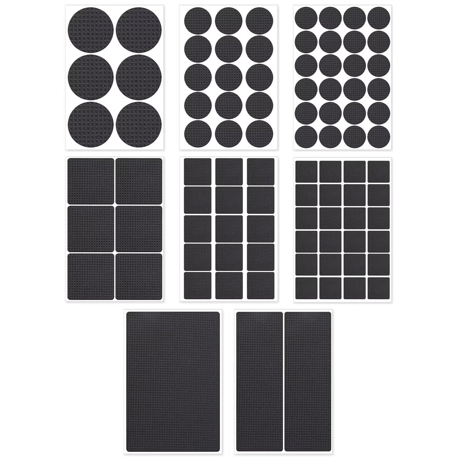 WOLMIK Lot De 93 Patins Antidérapants En Caoutchouc