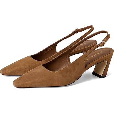 Stuart Weitzman Stassi Slingback 50 toasted almond