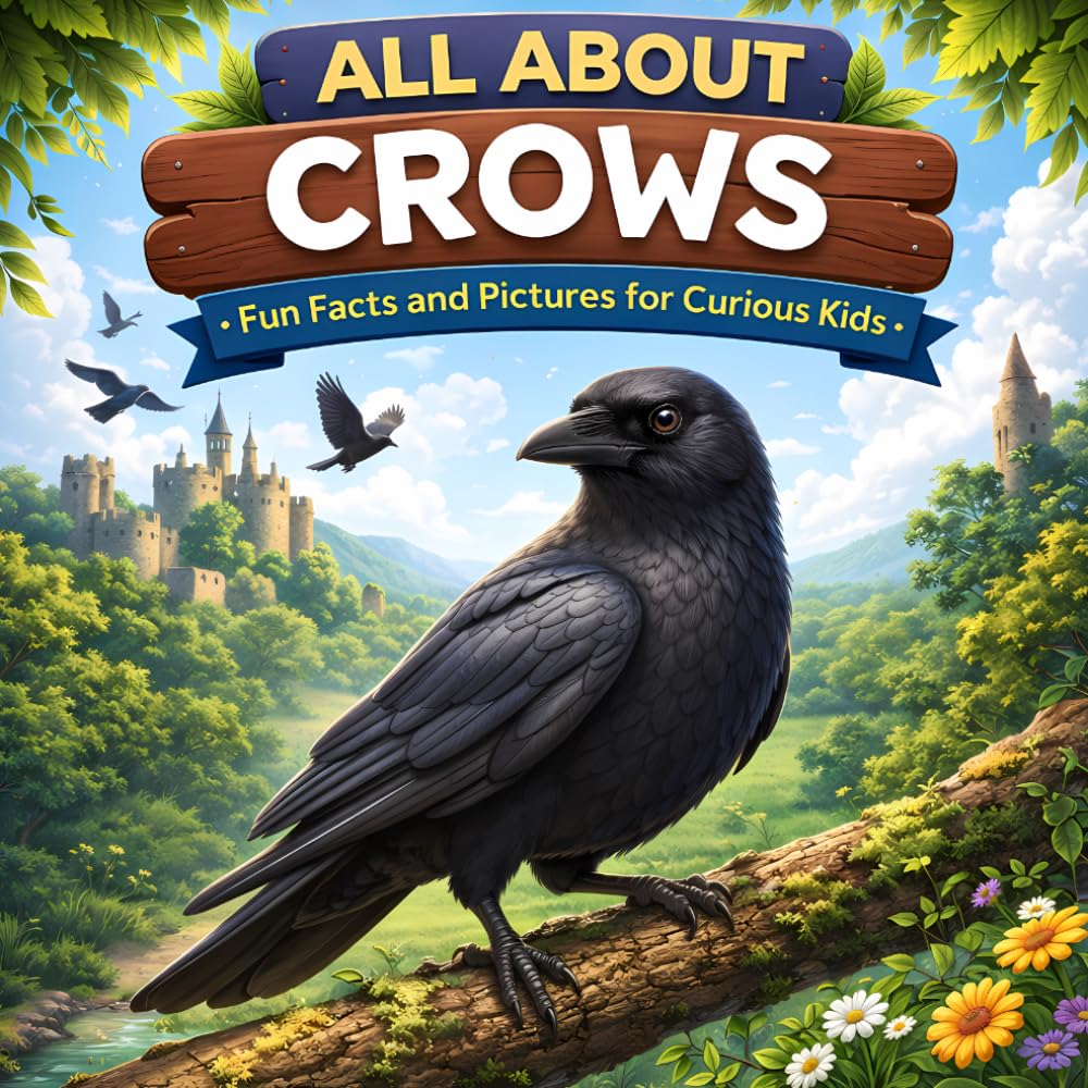 All About Crows: Fun Facts and Pictures for Curious Kids