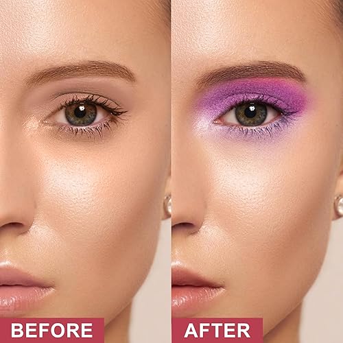 Eyeshadow,18Colors Eyeshadow Palette, Matte&Glitter&Shimmer Eyeshadow,for Eye Makeup Long Lasting Waterproof Eye Makeup Palette, Glitter Shimmer Professional Bright-Colored Eye Shadow(G005-1/G005-2)((G005-2))