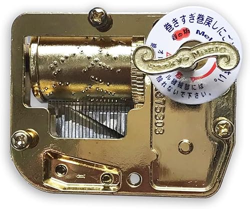 Miniatura 4 de Golden Wind up - Movimiento musical Sankyo de 23, 30, 50 notas para cajas musicales de bricolaje (Minuet (W.A.Mozart), 23 notas)