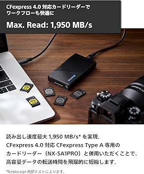 Amazon | Nextorage 日本メーカー CFexpress 4.0 Type A 160GBメモリー