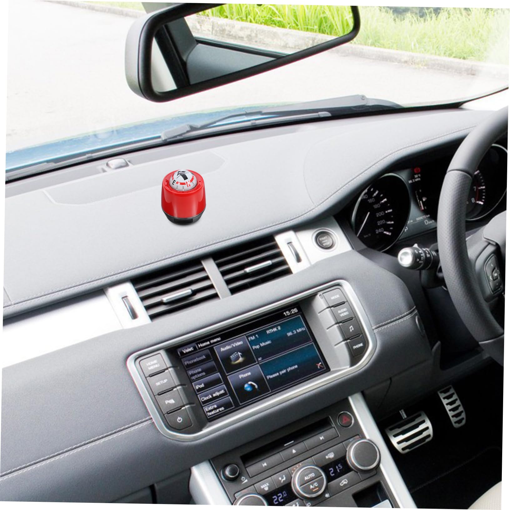 GLEAVI Car Compass Dashboard Mount Compass for Vehicle Fashionable Functional Decor for Auto Interior
